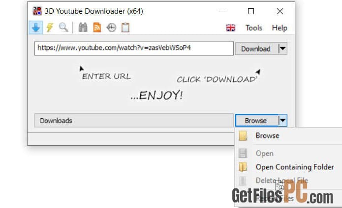 3d youtube downloader 2025 offline installer Free Download 3d youtube downloader 2025 offline installer Free Download - GetFilesPC.com