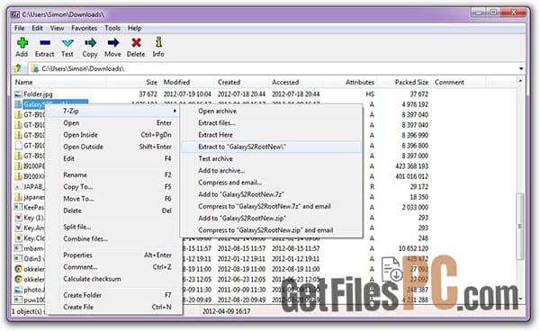 7 zip 1 Free Download - GetFilesPC.com