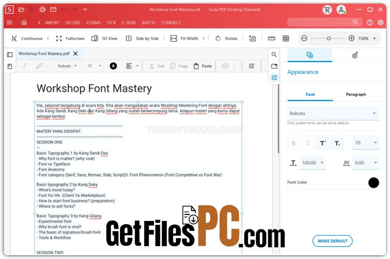 Soda PDF Desktop Pro 2 Free Download - GetFilesPC.com