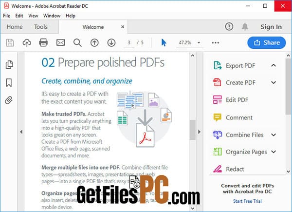 adobe acrobat pro dc 1 Free Download - GetFilesPC.com
