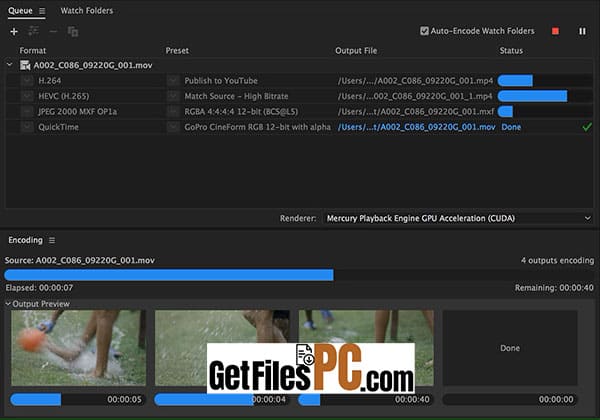 adobe media encoder 3 Free Download - GetFilesPC.com
