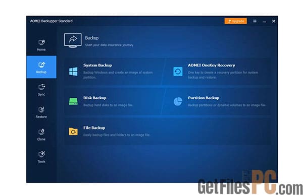 aomei backupper 2025 direct link Free Download - GetFilesPC.com