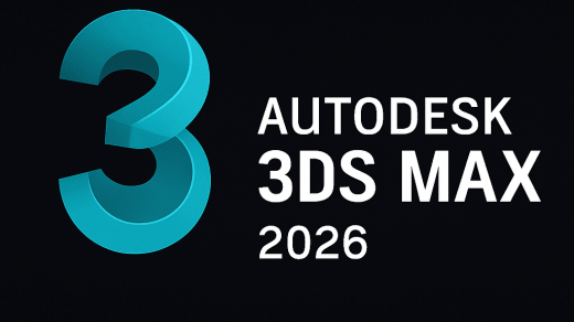 autodesk 3ds max 2026 logo Free Download - GetFilesPC.com