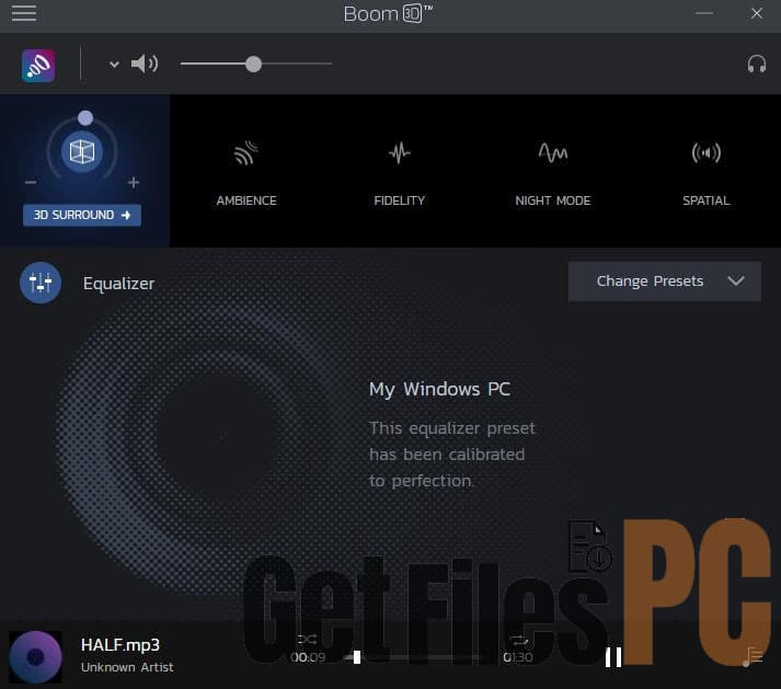 boom 3d 3 1 Free Download - GetFilesPC.com