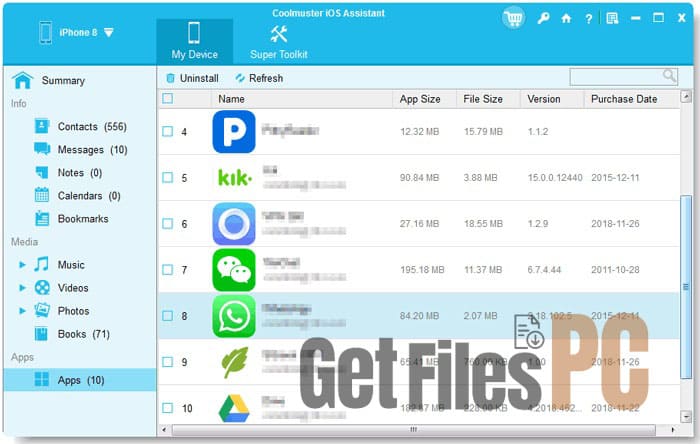 coolmuster ios assistant GetFilesPC 1 1 Free Download coolmuster ios assistant GetFilesPC 1 1 Free Download - GetFilesPC.com