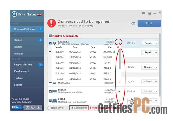 driver talent pro 2025 full offline installer Free Download - GetFilesPC.com