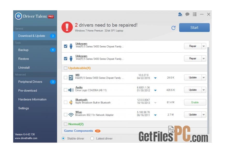 driver talent pro 2025 Free Download - GetFilesPC.com