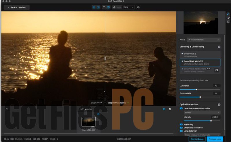 dxo pureraw getfilesPC 2 Free Download - GetFilesPC.com