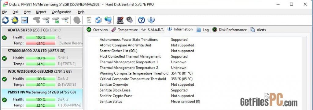 hard disk sentinel 2025 latest version Free Download hard disk sentinel 2025 latest version Free Download - GetFilesPC.com