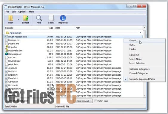 innoextractor plus getfilesPC 1 1 Free Download - GetFilesPC.com