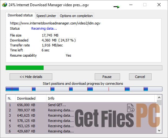 internet download manager 3 1 Free Download - GetFilesPC.com