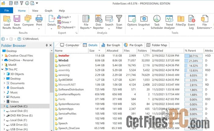 key metric foldersizes 2025 latest version Free Download key metric foldersizes 2025 latest version Free Download - GetFilesPC.com