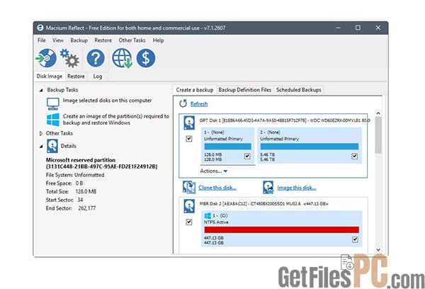 macrium reflect 2025 direct link Free Download - GetFilesPC.com