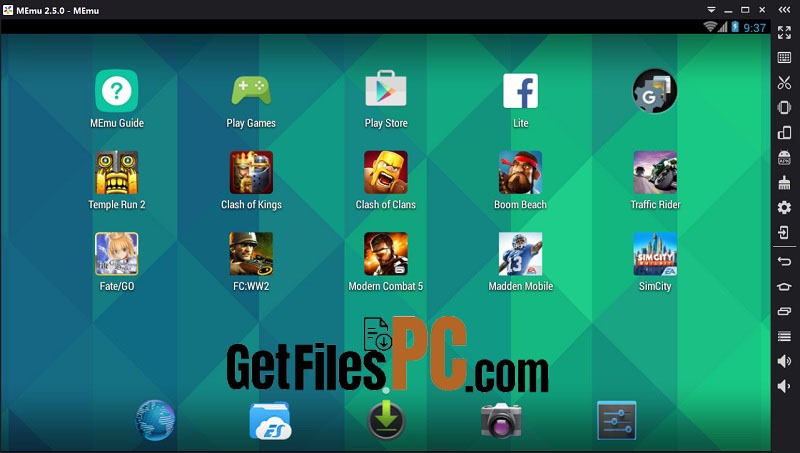 memu android emulator 1 Free Download - GetFilesPC.com