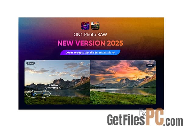 on1 photo raw max 2025 Free Download - GetFilesPC.com