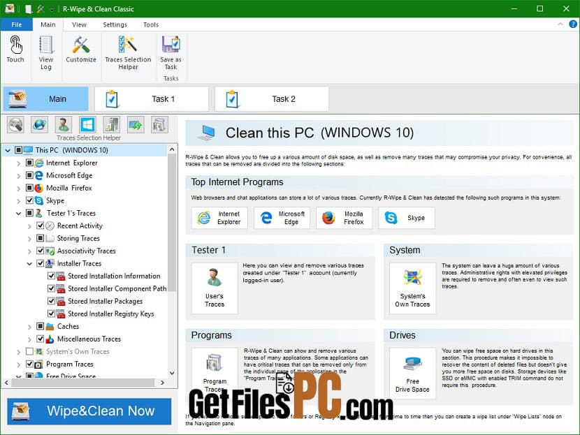 r wipe and clean free download 1 1 Free Download r wipe and clean free download 1 1 Free Download - GetFilesPC.com