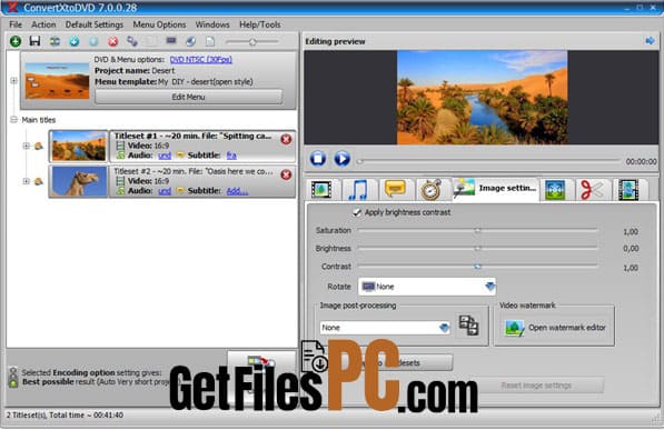 vso convertxtodvd getfilespc 2 1 Free Download - GetFilesPC.com