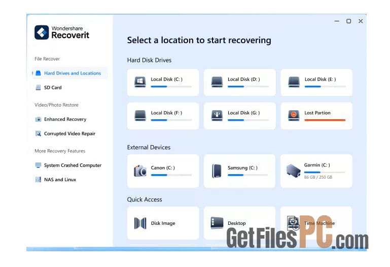 wondershare recoverit 2025 latest version Free Download wondershare recoverit 2025 latest version Free Download - GetFilesPC.com