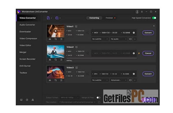 wondershare uniconverter 2025 Free Download - GetFilesPC.com