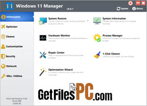 yamicsoft windows 11 manager 1 Free Download - GetFilesPC.com